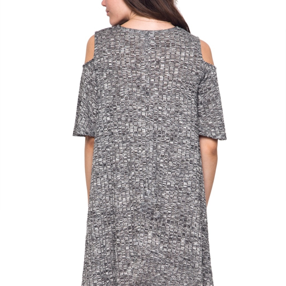 CUTOUT SWEATER DRESS - Picture 5 of 6